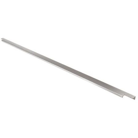 BELWITH PRODUCTS Belwith BWCH075750 AL 47 in. Austere Lip Pull Handle Carded Polybag; Brushed Aluminum BWCH075750 AL